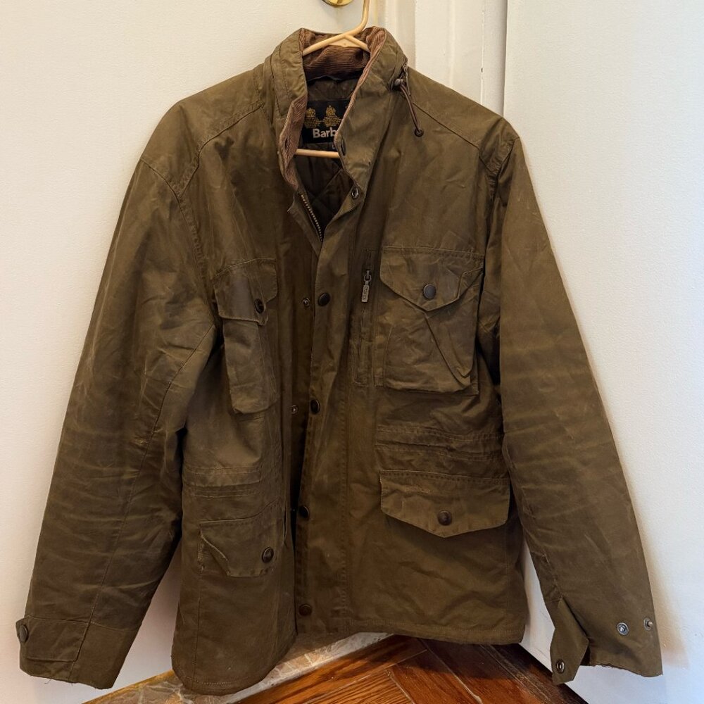 Barbour Mens Vintage Jacket sz L